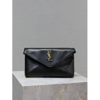 YSL圣罗兰包包官网764931 LE CASSANDRE 小号羊皮信封手拿包