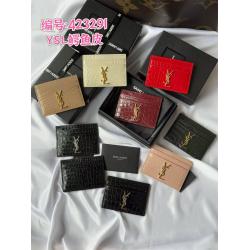 YSL圣罗兰中文官网370778/423291 CASSANDRE 鳄鱼纹卡包
