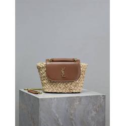 YSL圣罗兰女包官网774269 MINI MANON 编织手袋