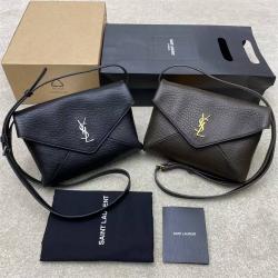 YSL圣罗兰包包官网801490 CASSANDRA 信封邮差包