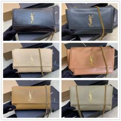 YSL圣罗兰包包官网553804 KATE 中号两面用双面包链条包