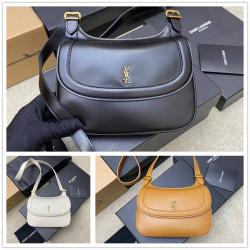 YSL圣罗兰包包官网686742 CHARLIE中号单肩包马鞍包