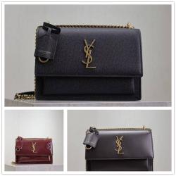 YSL圣罗兰包包官网422906 SUNSET 中号日落包风琴包