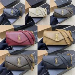 YSL圣罗兰包包官网734153 CALYPSO SMALL羊皮革手袋