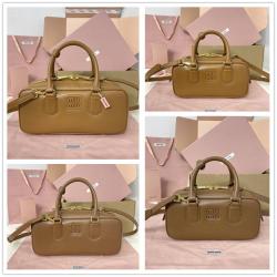 MIUMIU缪缪5BB142/5BB148 Arcadie 保龄球包波士顿枕头包