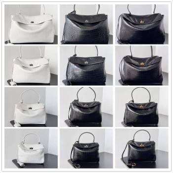 Balenciaga巴黎世家7954562/7897792/7897722/7897442 RODEO鳄鱼纹凯莉包