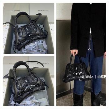 Balenciaga巴黎世家官网661723/661726 SneakerHead Handle 球鞋沙漏包