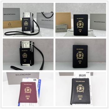 Balenciaga巴黎世家7877772/7877422/7877332 PASSPORT护照夹钱包手机包