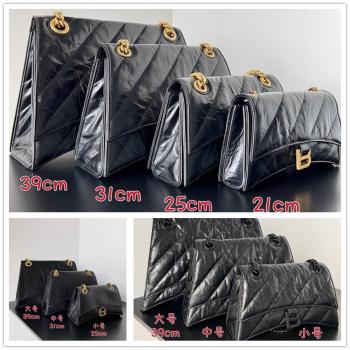 Balenciaga巴黎世家736016/716351/716393/716332 CRUSH 链条包沙漏包