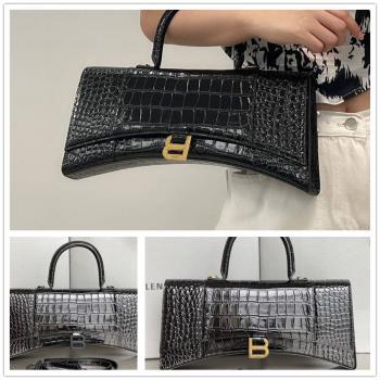 Balenciaga巴黎世家中国官网654946 Hourglass Top Handle长款沙漏包