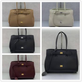 Balenciaga香港官网巴黎世家8054812 BEL AIR 中号手提包托特包