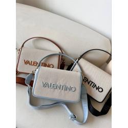Valentino华伦天奴Chelsea Re Flap Recycled Cotton Bag帆布斜挎包22065