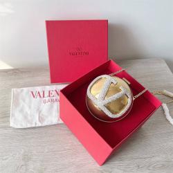 Valentino华伦天奴VLOGO SIGNATURE 金属晚宴包金球包圆球包