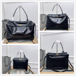 Balenciaga巴黎世家女包7954562/7897792/7897722/7897442 RODEO鳄鱼纹凯莉包