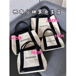 Balenciaga中文官网巴黎世家3903462/3399332 NAVY 帆布托特包