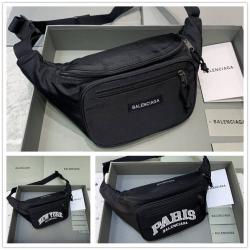 Balenciaga中国官网巴黎世家482389 Explorer 印花LOGO尼龙腰包胸包