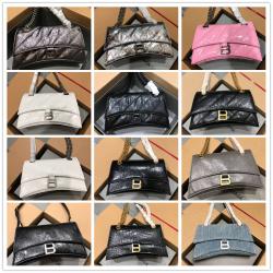 Balenciaga巴黎世家中文官网7163512 CRUSH 小号绗缝链条包