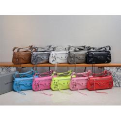 Balenciaga巴黎世家包包官网7716402 LE CAGOLE 法棍包腋下包