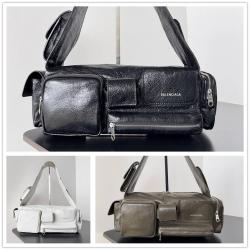 Balenciaga巴黎世家官网男包7021672 SUPERBUSY 小号单肩包