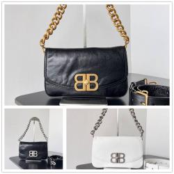 Balenciaga巴黎世家香港官网7485982 BB SOFT小号翻盖包