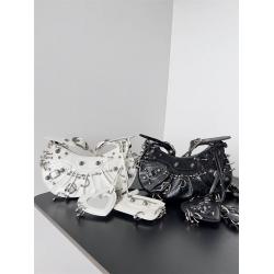 Balenciaga巴黎世家官网包包671309 LE CAGOLE 加小号穿孔环腋下包饺子包