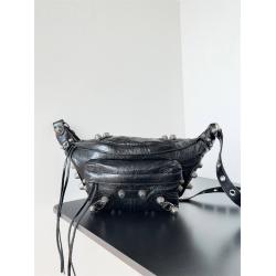 Balenciaga中国官网巴黎世家742014 LE CAGOLE MEN 中号铆钉腰包