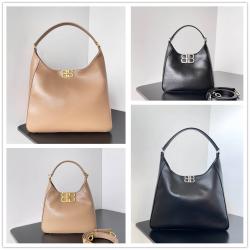Balenciaga中文官网巴黎世家8019282/8019292 BB SOFT hobo腋下包