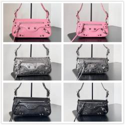 Balenciaga巴黎世家香港官网7716702/7716402 LE CAGOLE XS/小号腋下包法棍包