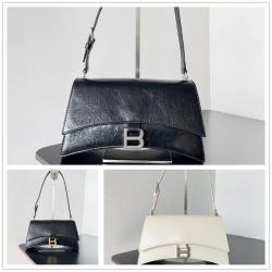 Balenciaga巴黎世家香港官网7657342 Crush Sling小号沙漏包单肩包
