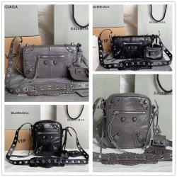 Balenciaga巴黎世家719065 719082 LE CAGOLE 机车相机包斜挎包