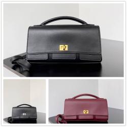 Balenciaga巴黎世家正品官网8349432 BEL AIR小号肩带手拿包