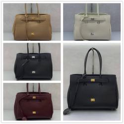 Balenciaga香港官网巴黎世家8054812 BEL AIR 中号手提包托特包