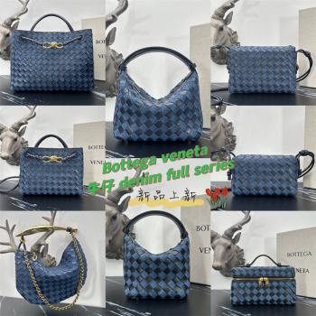 bottega veneta BV葆蝶家andiamo/Sardine/loop/wallace/vanity 牛仔拼色女包