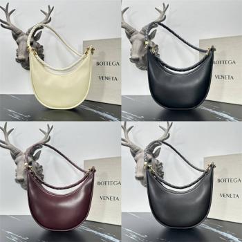 bottega veneta BV官网包包葆蝶家Hula Hoop半月包单肩包6038