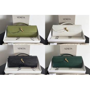 bottega veneta BV葆蝶家官网包包741511 Andiamo 鳄鱼纹手拿包