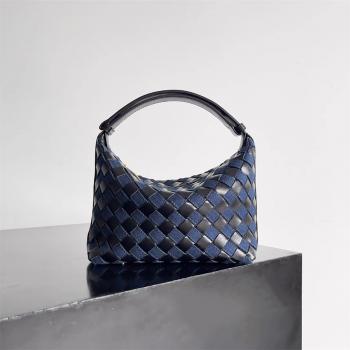 bottega veneta BV葆蝶家中国官网796393 Wallace 牛仔拼皮便当包
