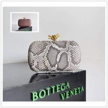 bottega veneta BV葆蝶家中国官网754614（717622）Knot 蛇皮晚宴包手拿包