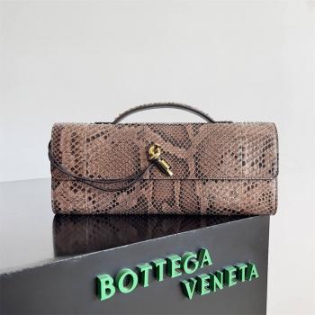 bottega veneta BV葆蝶家官网794945 Andiamo 蛇皮手拿包