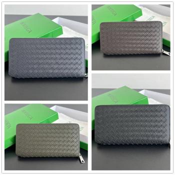 bottega veneta BV葆蝶家官网原单814680 细编织长款拉链钱包