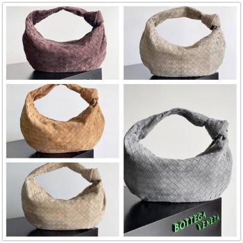 bottega veneta BV葆蝶家香港官网600261麂皮小号Jodie打结包腋下包