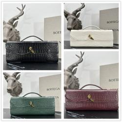 bottega veneta BV葆蝶家官网741511鳄鱼纹Andiamo手拿包3078