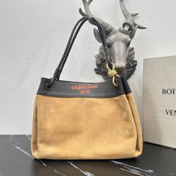 bottega veneta BV葆蝶家中文官网815793 Maxi徽标手提包反绒托特包6030