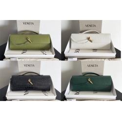 bottega veneta BV葆蝶家官网包包741511 Andiamo 鳄鱼纹手拿包