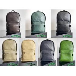 bottega veneta BV葆蝶家730732中号Intrecciato编织背包双肩包