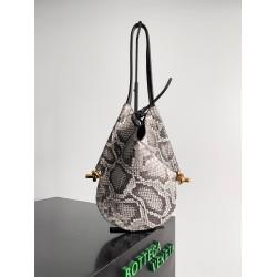 bottega veneta BV葆蝶家官网女包789246蛇皮小号Solstice肩背包