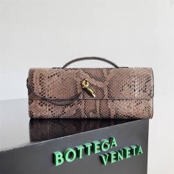 bottega veneta BV葆蝶家官网794945 Andiamo 蛇皮手拿包