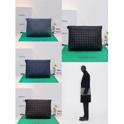 bottega veneta BV葆蝶家官网男包651852 男士编织手拿包