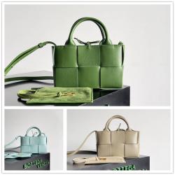 bottega veneta BV葆蝶家香港官网729029 Candy Arco 荔枝纹/平纹托特包