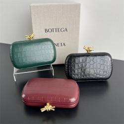 bottega veneta BV葆蝶家737205（717622）鳄鱼纹Knot晚宴包737025