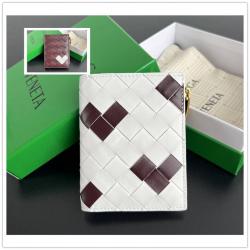 bottega veneta BV葆蝶家官网742330情人节限定小号Intrecciato编织双折钱包